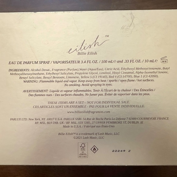 BILLIE EILISH EAU DE PARFUM GIFT SET - Picture 3 of 4